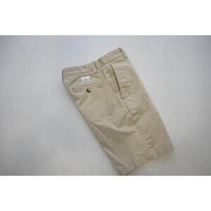 Vineyard Vines Breaker Shorts Whale Beige Flat Khaki Chino 9" Inseam Mens Sz 28